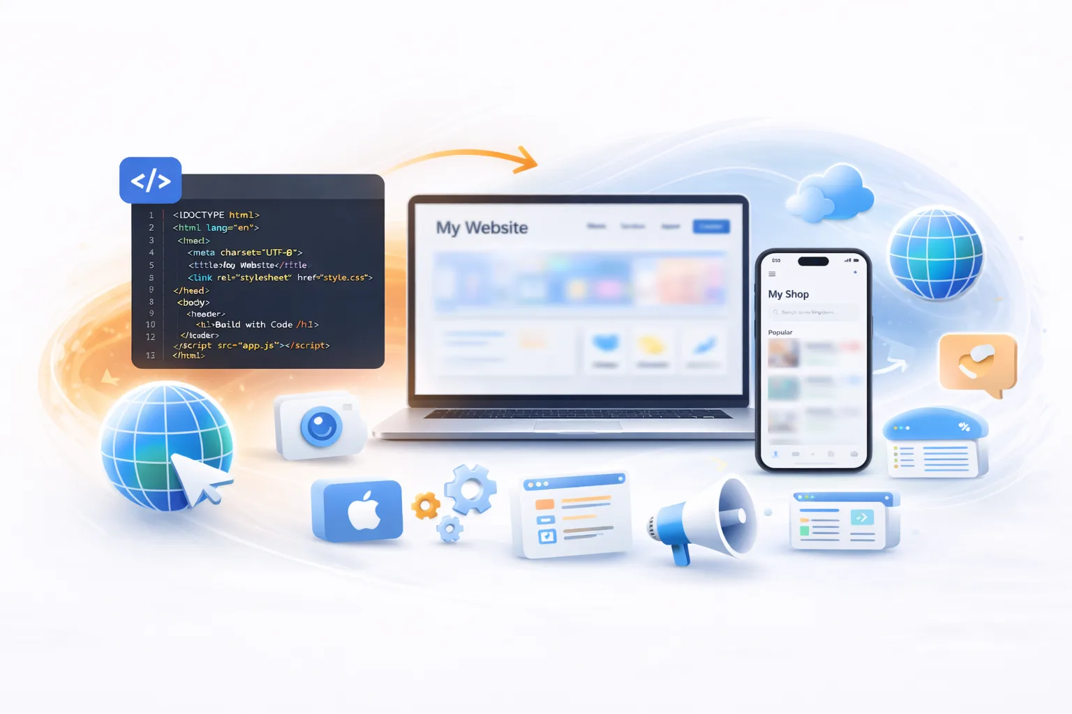 Websites and apps